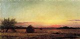 Jersey Meadows with Ruins of a Haycart by Martin Johnson Heade